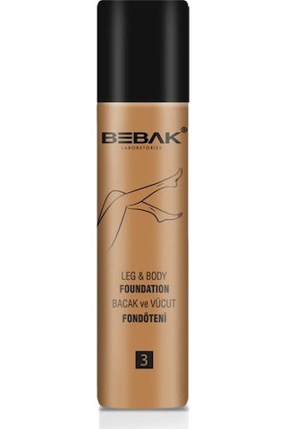Bebak Bacak ve Vücut Fondöteni No 3 Dark 75 ML