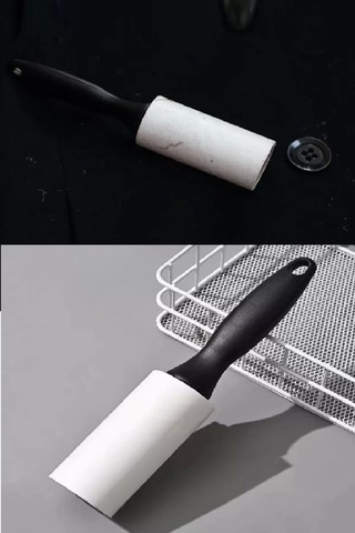 4 Yedekli Tüy Toplama Rulosu 240 Yaprak Evcil Hayvan Elbise Yatak Tüy Saç Toplayıcı Renkli