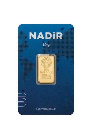 10 Gr 24 Ayar Nadir Gram Altın