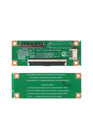 Weko 96 Pin In - 120 Pin Out Samsung 4k Flexi Çevirici Kartı