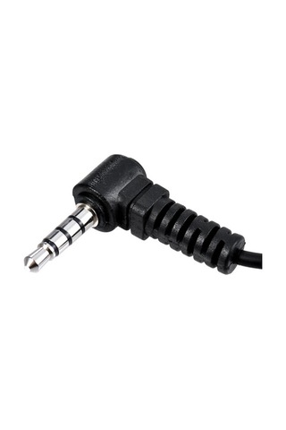 Supermarket1 Baofeng Uv-3r Kulak İçi Kulaklık + Mikrofon, Siyah, 120cm Kablo, Profesyonel 2 Yönlü Radyo Aksesuarı