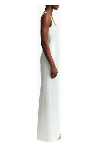 16arlington 16arlıngton Electra Gown Linen Payetli Elbise Beyaz