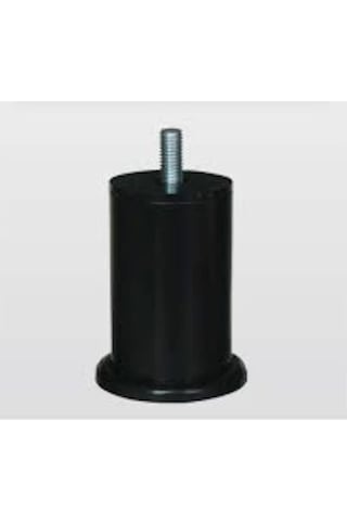 Blackwhiskers 8 Cm - 10 Cm - 12 Cm - 15 Cm Baza Ayağı - Krom-Siyah- Metal Ayak