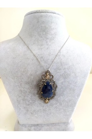 Safir Elmas Kolye 287