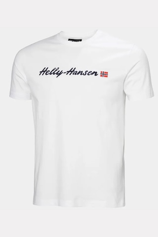Helly Hansen Core Graphic T -shirt 2.0 Hha.54599 001 Beyaz