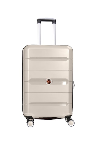 Npo Diamond Pp Polipropilen Orta Boy Kırılmaz Valiz - Kemik