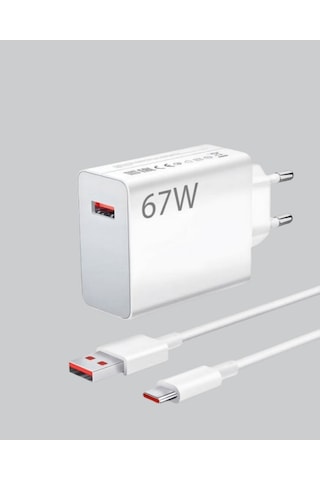 67 - 528 - Watt Type C Hızlı Şarj Cihazı Oneplus 7 8 9 - Csmo-tex - 10 Uyumlu