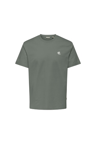Only & Sons Maxim Erkek Yeşil Tişört 22036952-agn