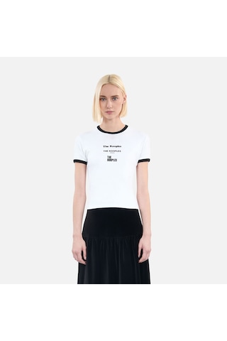 The Kooples Kadın Beyaz T-shırt