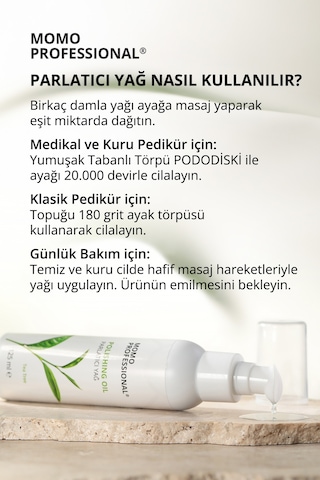 Momo Professional Polishing Oil Parlatıcı Yağ 125 ML