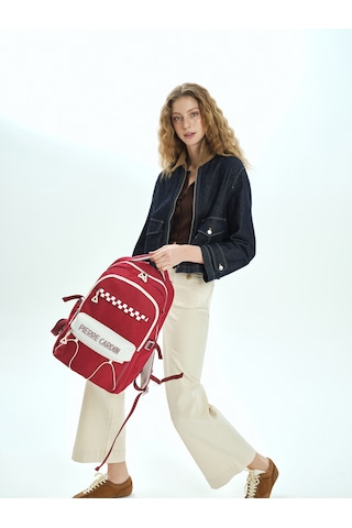 Pierre Cardin Sırt Çantası 07pct183 Kirmizi