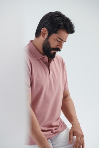 AC&Co / Altınyıldız Classics Altinyildiz Classics Erkek Gül Kurusu Slim Fit Dar Kesim Polo Yaka %100 Pamuk Tişört 4A4820200001GULXXL Gülkurusu