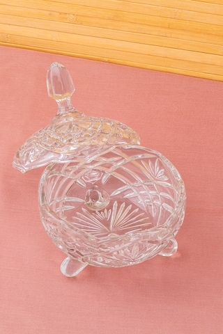 Glass In Love Cam Kurabiyelik / Şekerlik