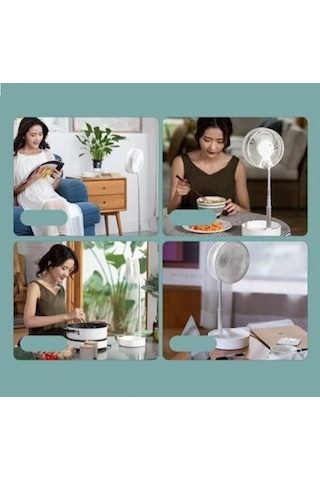 Periboia Uzaktan Kumandalı Usb Mini Masaüstü Fan