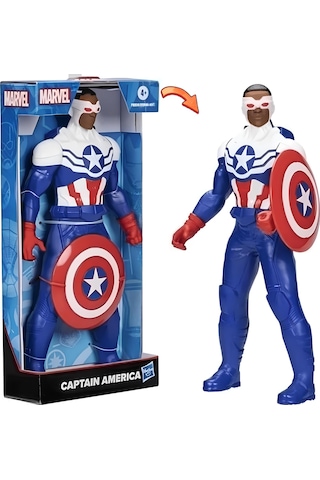 Marvel Klasik Dev Figür Captain America F6936 Marvel