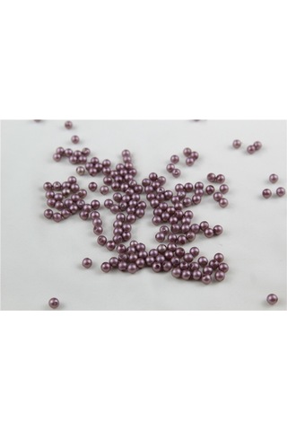 6 Mm Mat Mürdüm İnci Boncuk 30 Gr Kolye, Bileklik, Küpe Ve Takı Yapımı Diğer