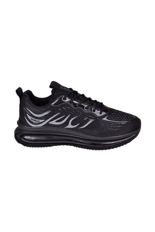 Gamelu Memory Foam Kadın Spor Ayakkabı Sneaker Ek-apple-z Siyah-siyah Siyah