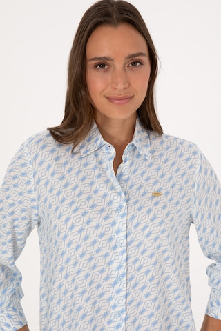 U.s. Polo Assn. Kadın Açık Mavi Gömlek Desenli 50316370-vr003 Acık Mavı