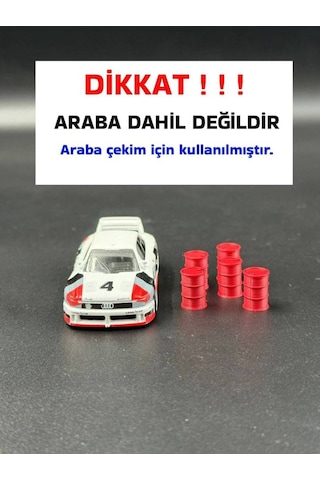 1:64 Ölçek Diaroma Garaj Aksesuarları Varil Kırmızı 10 Adet 1:64 Ölçek Diaroma Garaj Aksesuarları Varil Kırmızı 10 Adet