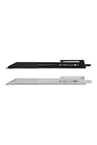 Soft Yumuşak Ve Klasik Tükenmez Kalem Siyah Siyah 0.7mm Set
