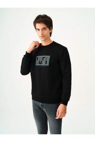 Erkek Sweat S-shırt Lf2038245 Siyah