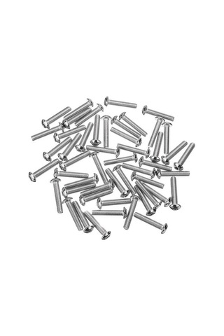 Suleve M5sh6 50 Adet M5 Paslanmaz Çelik Altıgen Soket Düğme Başlı Vida Bol 4525