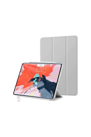 Apple Uyumlu iPad Pro 11 4./3./2./1. Nesil Kılıf PU Deri Smart Standlı Case
