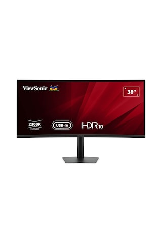 Viewsonic Va3820c 37.5" 75hz 5ms Hdmı+dp+usb-c Uwqhd+ Ips Curved Vesa Monitör