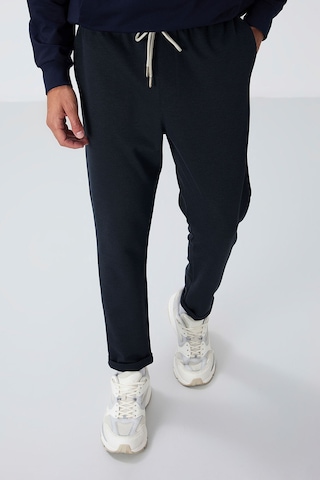 Tommy Life İndigo Yüzeyi Dokulu Standart Fit Erkek Eşofman Alt - 82154
