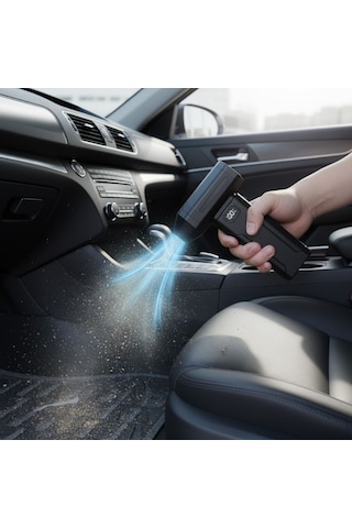 Buffer Usb Şarjlı Güçlü Hava Üflemeli Toz Temizleyici Araç İçi, Klavye, Pc Ve Elektronik Cihaz Temizlik Cihazı X8 Jetfan