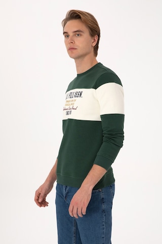U.s. Polo Assn. Erkek Koyu Yeşil Sweatshirt 50310433-vr079 Koyu Yesıl