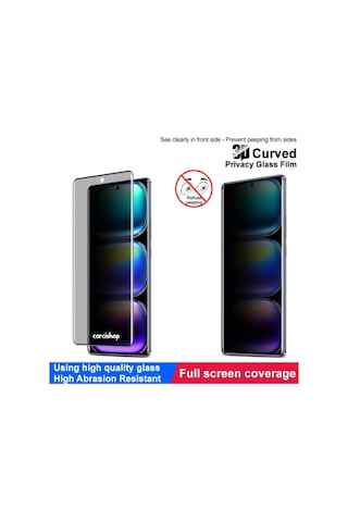 Infinix Hot 50 Pro+ Plus Tam Kaplayan Kavisli Hayalet Nano Ekran Koruyucu