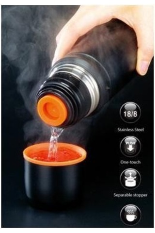 Kovea Black Stone 750 ML Termos Çok Renkli