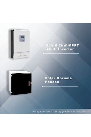 Matech 6 KW Maxi Solar Paket Sistem 6000W/gün