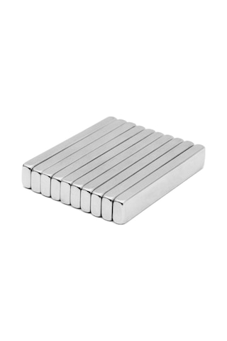 1 Adet 50mm X 10mm X 5mm Köşeli Süper Güçlü Neodyum Mıknatıs