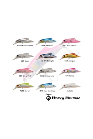 Jackson Pygmy Box Heavy Minnow 39Mm 3.8Gr Srı