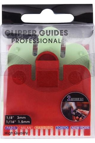 Suntek 2 Adet Saç Kesme Makinesi Limit Tarak Kılavuz Ek Seti