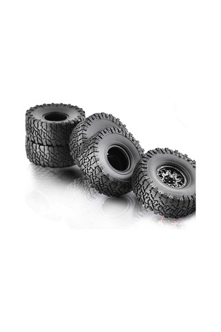Yaozixa 1.9 İnç Kauçuk Rc Lastikler - 4 Adet, 120mm Çapı, Trax Trx4/scx10/rgt Jeep Uyumlu