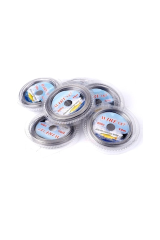 Ftk 10m 7 Telli Örgülü Tel Olta, 10lb-60lb 60lbs