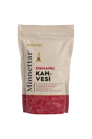 Şekeroğlu Minnettar Osmanlı Kahvesi 165 G Şekeroğlu Minnettar Osmanlı Kahvesi 165 G