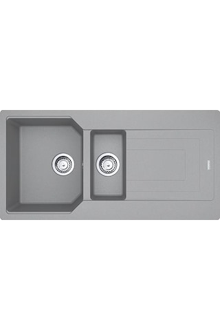 Franke Urban Ubg 651-100 Stone Grey Granit Eviye