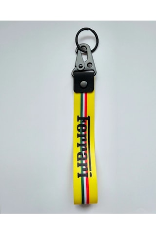 Bez Oto-moto Kumaş Anahtarlık Kaliteli Aksesuar 19cm Cift Taraflı Baskı