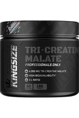 Kingsize Nutrition Tri-creatine Malate 180 Tablet