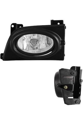 Honda Civic 2007 2008 Sedan Ön Sağ/sol Sis Farı Seti Sis Farı Lambası + Anahtar + Tesisat Kit Civic Sis Farı Seti
