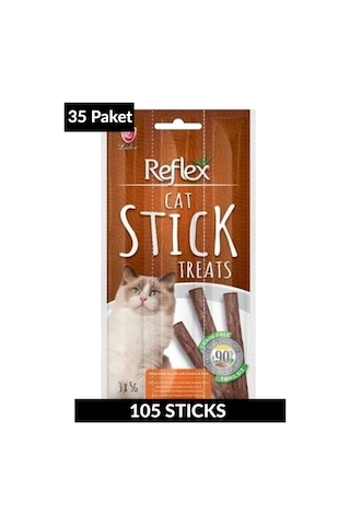 Meaty Sticks Tavuklu Ve Ördekli Kedi Ödül Çubuğu 3x5gr Otuzbeş Paket