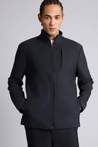 Defacto Defactofit Standart Fit Dik Yaka Fermuarlı Sweatshirt F7635ax25aubk81 Siyah