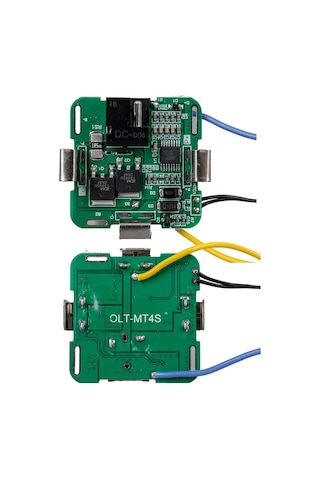 Xtechnx Xtechn023730 Daly Bms-23730 4s Lityum İyon Matkap Batarya Şarj Deşarj Koruma Modülü Kartı Dahili Dc Şarj Jack Girişli 16.8v Kod:23730
