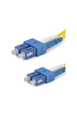 Alfafonet Sc/upc-sc/upc Singlemode Dupleks 10 Metre Fiber Patch Cord