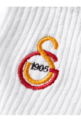 Gsstore Galatasaray Unisex Çorap K252284 Beyaz
