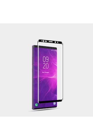 Samsung Galaxy Uyumlu Note 8 Nano Pet Full Ekran Koruyucu Siyah